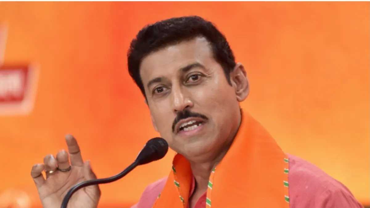 सेना के शौर्य पर सवाल खड़े करना कांग्रेस की आदत : राज्यवर्धन सिंह राठौर